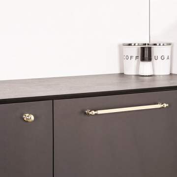 Hafele Mobilya Kulpu Calisto 224mm Antik Bronz