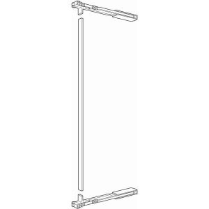 Hafele SWINGFRONT 20 FB Profil güm.renk. 2500mm