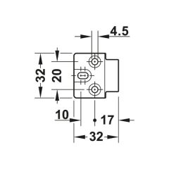 Hafele Meta Yavaşlatıcı Mekanizma Model B