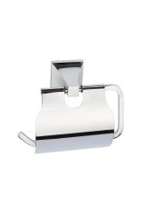 Premium Kapaklı Tuvalet Kağıtlık Krom