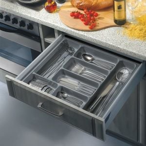 Hafele Smart Çatal Kaşıklık Antrasit Renk, 34x48cm