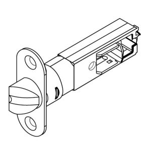 Hafele Nova&Forma  Aynalı Dil Yuvarlak 80mm