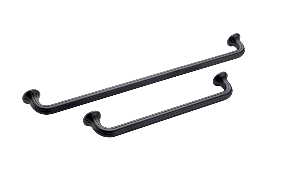 Dolap Kulpu Doğanlar Kulp Z.315 Mobilya Kulpu Mat Siyah 192-320 MM