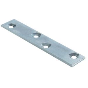Hafele Bağlantı Plakası 80x15mm, Galvaniz Renk (50 Adet)