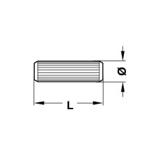 Hafele Kavilya Ahşap Kayın 10X40Mm