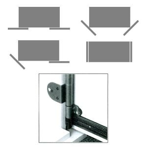 Hafele Freeswing Pivot Kayar Kapak Seti 1K