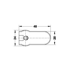 Hafele Rafıx-Se Gövde 32 Ni.Kpl.16Mm