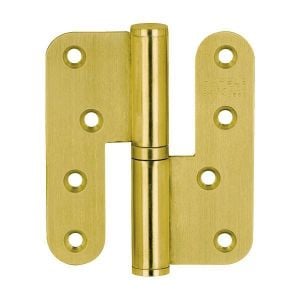 Hafele Yaprak menteşe pirinç parlak Sağ 100x88x3mm