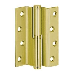 Hafele Yaprak menteşe pirinç par. 100x24mm sol