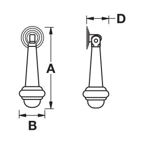 arkaç Kulp Pross 17mm Parlak Altın