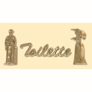 Hafele WC Figürü Engelsiz Köşeli Parlak Pirinç
