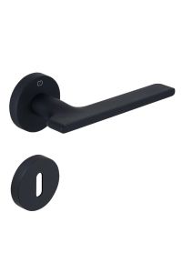 Çebi A5103 Kapı Kolu MIRA ODA - WC Siyah