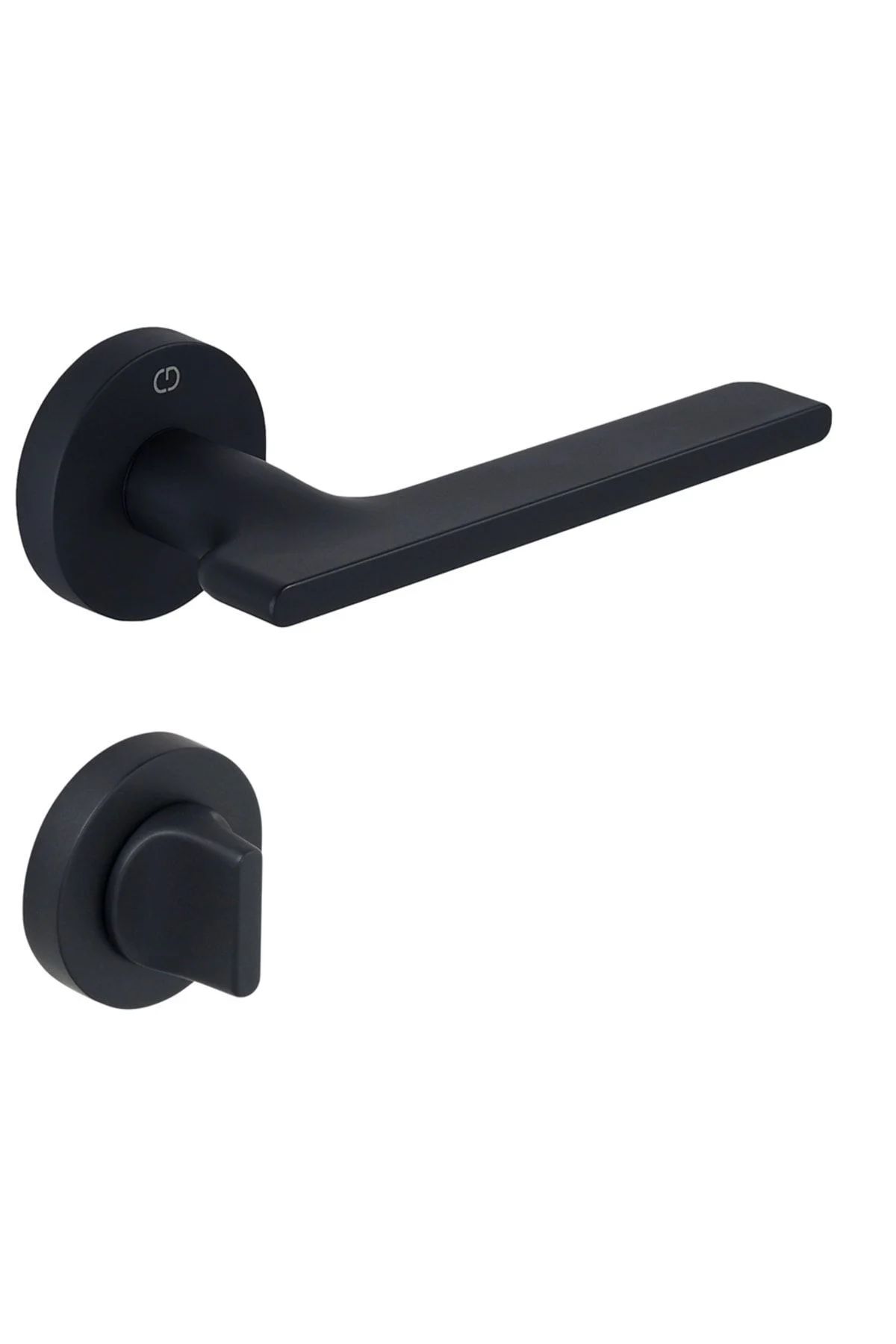 Çebi A5103 Kapı Kolu MIRA ODA - WC Siyah WC