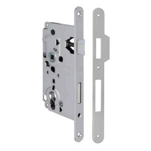Hafele Barelli Gömme Kilit 50/20mm, Parlak Krom Renk