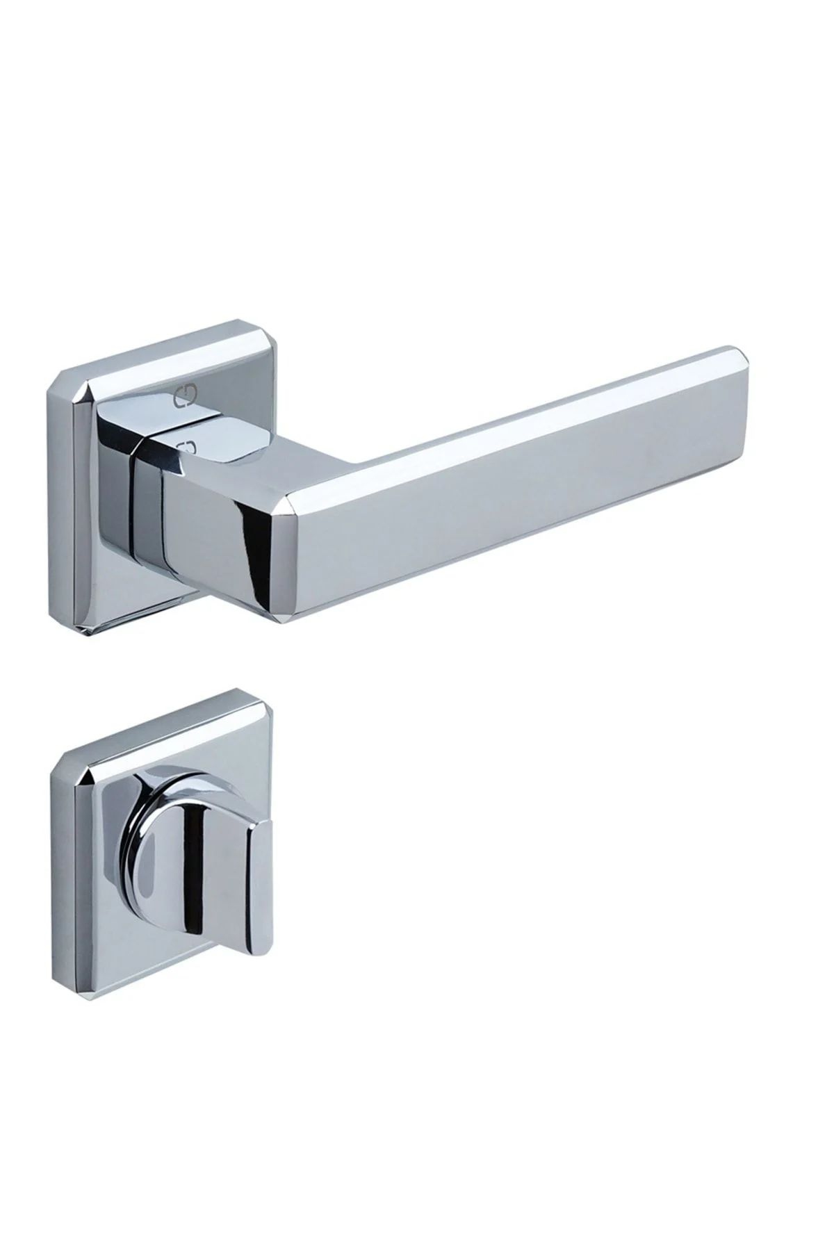 Çebi A5106 CARLI Kapı Kolu ODA - WC - YALE Krom YALE