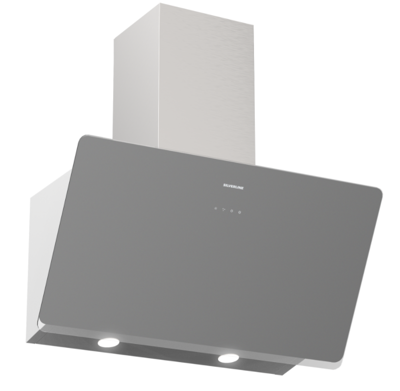 Silverline 3457 Soho 60 Cm Gri Davlumbaz