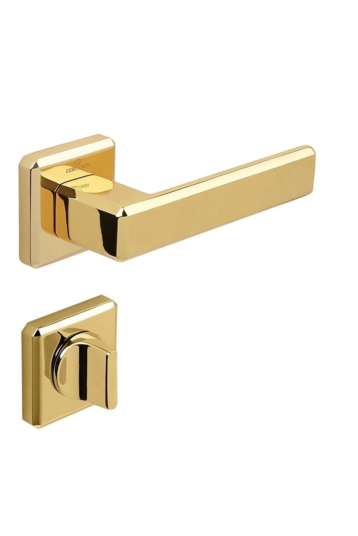 Çebi A5106 CARLI Kapı Kolu ODA - WC Altın WC