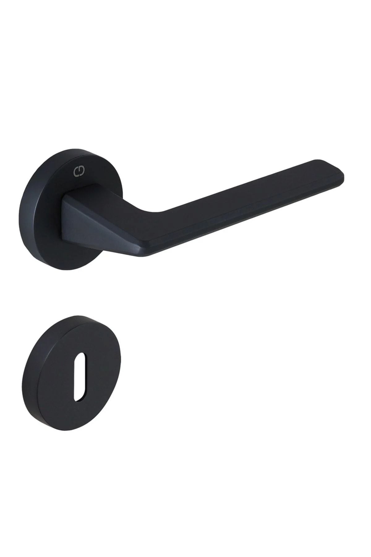 Çebi A5107 Kapı Kolu Vera ODA - WC Siyah