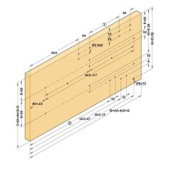 Hafele FINETTA FLATFRONT S 10 FB 1116-1371mm