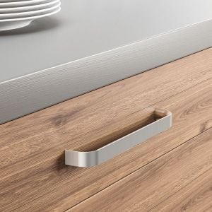 Hafele Mobilya Kulpu Marcello3 192mm Paslanmaz Paslanmaz Çelik