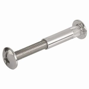 Hafele Montabent Bağlantı Vidası 46-56mm, Nikel Kaplama