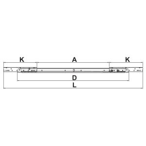 Hafele TABLET02 Açılır masa mek. 770/1200mm