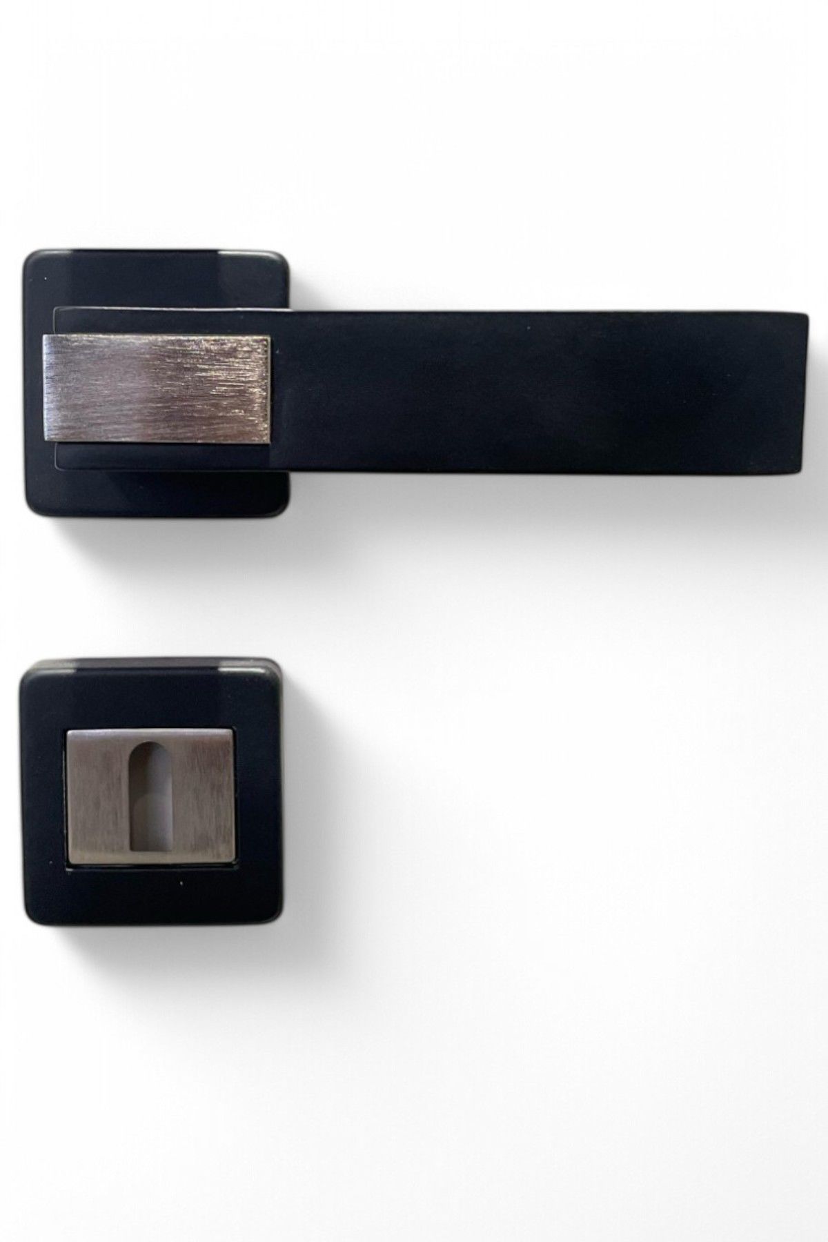 Sofuoğlu Asude Kapı Kolu Siyah Saten