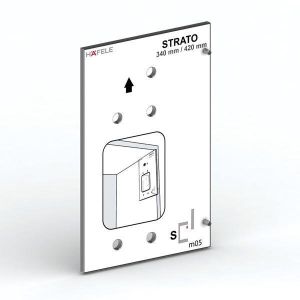 Hafele Strato Gövde Delik Şablonu 342-420mm