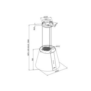 Silverline ADA DAVLUMBAZ PURE PLUS 50CM BEYAZ