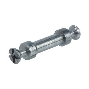 Hafele Rafix20 Çift Taraflı Mil Seti 5mm (100 Adet), Galvaniz