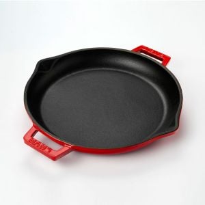 LAVA YUVARLAK IZGARA TAVA ÇAP 30 CM KIRMIZI