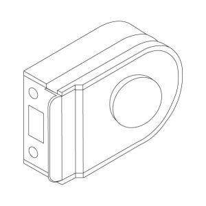 Hafele Nova Cam Kapı Karşılığı Gümüş Eloksal