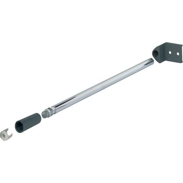 HAFELE ÇUBUK BORDÜR,RAL9006 GRİ,400MM