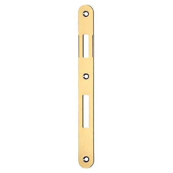 Hafele Gömme Kilit Karşılığı 20x170mm Parlak Pirinç Renk