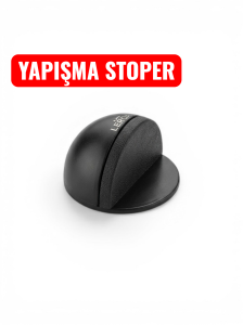 lerondesign Yapışma Kap Tamponu Stopper Yapışkanlı Kapı Kolu Stoperi Tamponu Kapı Stopu Durdurucu Tutucu