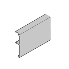 Hafele Klipsli Panel Taşıyıcı Ray İçin, 6000mm