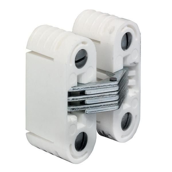 Hafele Gizli Menteşe Beyaz/Galvaniz 18x52mm