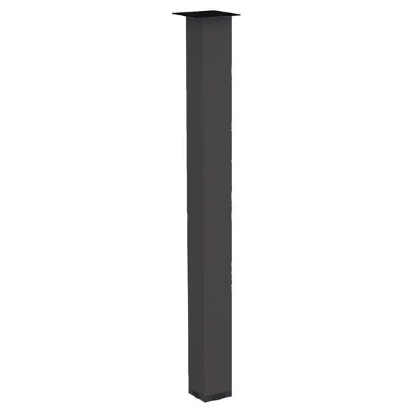 Hafele Masa Ayağı Pandor 60x710mm Mat Siyah Renk