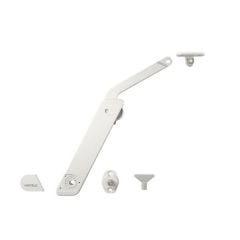 Hafele Free Flap H 1.5 Sol Yön Makas Seti C, Beyaz Renk