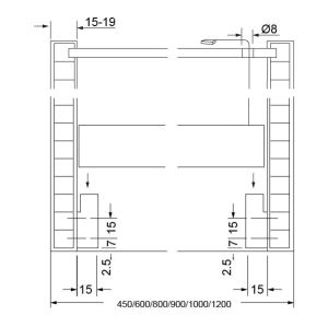 Hafele LED2008 12V 955mm Gün Işığı Rengi