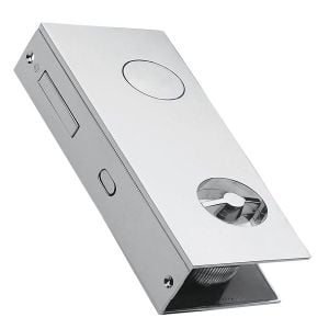 Hafele Flat Kayar Kapı Kilit Set Banyo Tipi (WC) Parlak Krom Renk