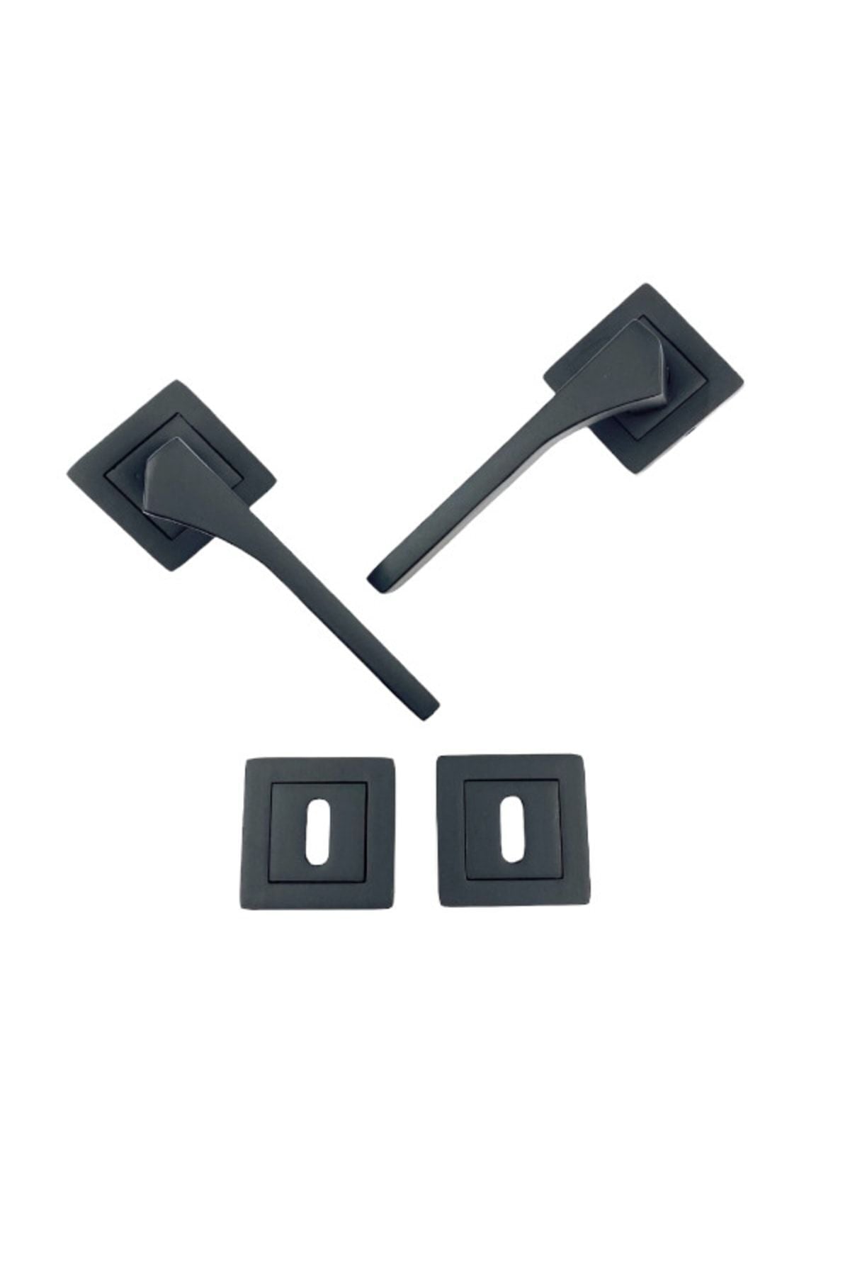 Kapı Kolu Oda-Wc Siyah Vista