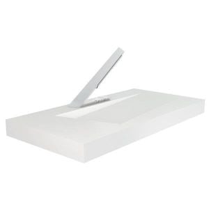 Hafele Banyo Lavabosu Latrava 900x80mm Opak Beyaz Renk