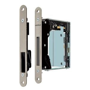 Hafele Elektromanyetik Kilit Pasaj Tipi 22x190mm Mat Nikel Renk