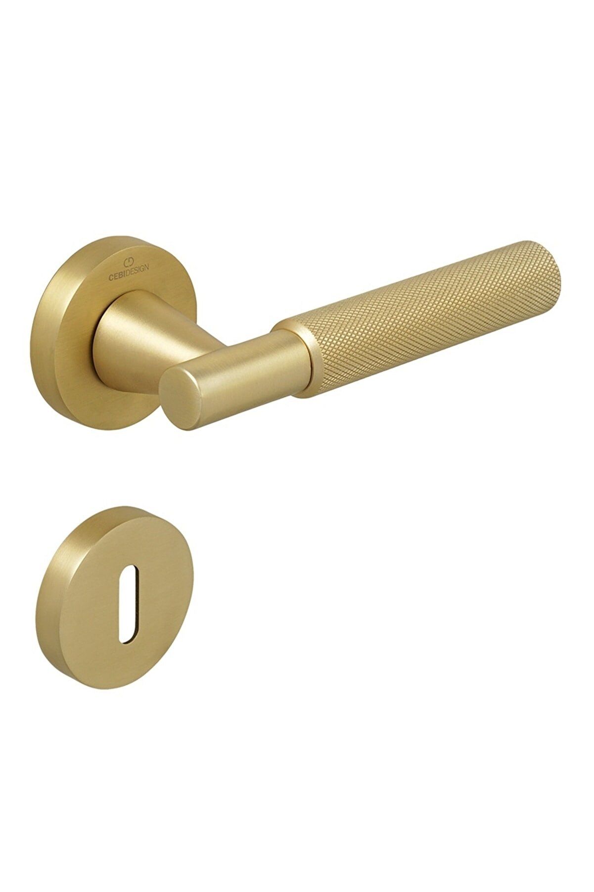 Çebi Kapı Kolu  A5183 Mp35 Soho Noktalı Mat Altın Kapı Kolu