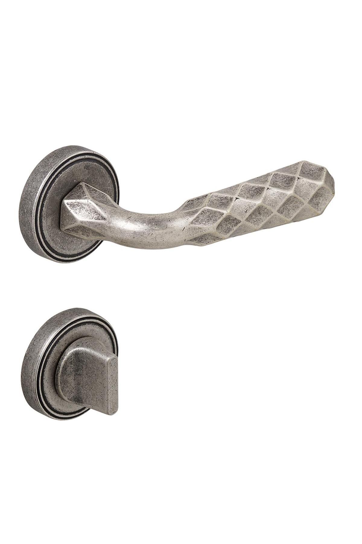 Çebi A565010 Mp14 Dıa Antik Gümüş Kapı Kolu Klasik WC