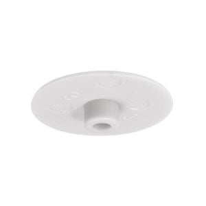 Hafele Minifix Kapak 15mm (500 Adet), Beyaz Renk