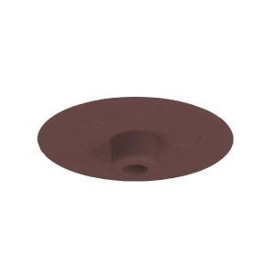 Hafele Minifix Kapak 15 mm (500 Adet), Kahve Renk