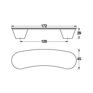Hafele Mobilya Kulpu Sunny 128mm Çocuk Fuşya