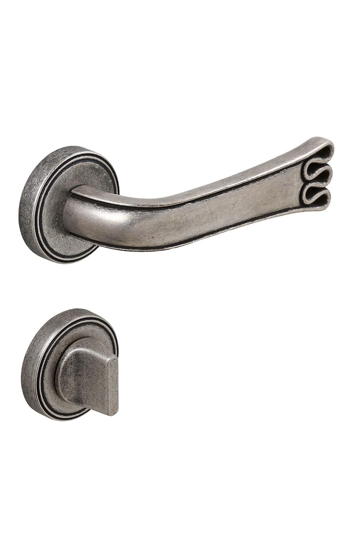 Çebi A575020 Mp14 Jade Antik Gümüş Kapı Kolu Klasik WC